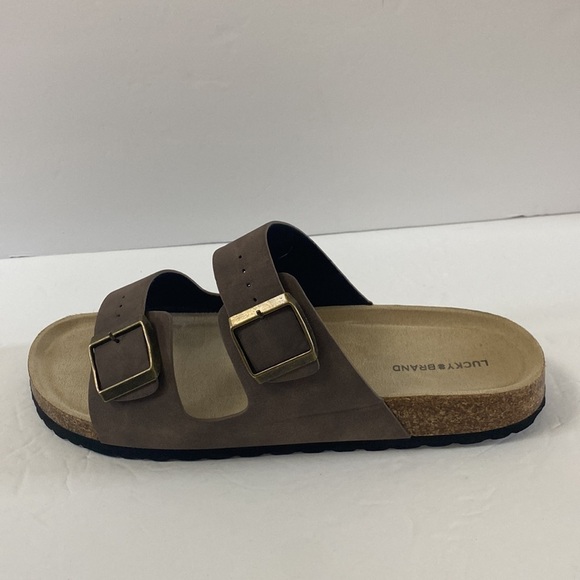 NWOT Lucky Brand blanc footbed sandals men’s size 11 adjustable straps - Picture 13 of 13